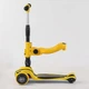 Самокат триколісний з сидінням ST-16801 (6) Best Scooter, MAXI, складне алюмінієве кермо, 3 колеса PU зі світлом, d = 12 см - изображение 3