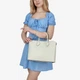 Сумка женская кожаная тоут средняя Regina Notte Tote 01387_m Кремовый - изображение 2