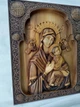 Ікона з дерева Faini Crafts Божої Матері Неустанної Помочі 32х25 см - зображення 4