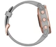 Спортивные часы Garmin Fenix 6S Rose Gold-tone with Powder Gray Band (010-02159-21/20) - изображение 4