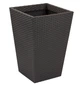 Горшок для цветов Keter Rattan medium антрацит (17192301) - изображение 1