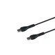 Автомобільний зарядний пристрій Hoco NZ8 + кабель Type-C на Type-C (PD 43W, Type-C+USB, адаптер в прикурювач, з індикатором, швидко заряджається) - Чорний - зображення 2