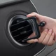 Автодержатель для телефона Baseus Metal AgeⅡ Gravity Car Mount Держатель в машину (SUJS030001) Black - изображение 8
