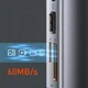Док-станция USB3.1 Type-C Baseus CAHUB-CU0G USB-C Power Delivery 100W/HDMI 4K 30Hz/VGA/USB3.2/RJ45/SD TF 9in1 Grey - изображение 5