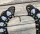 Кольє в техніці Сарагуро із чеського бісеру HatynkaUA Necklace намисто ручної роботи до вишиванки (SUN999_33) - зображення 2