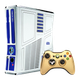 Консоль Microsoft Xbox 360 Slim Star Wars Limited Edition Freeboot 500GB + 5 Вбудованих Ігор Б/У - зображення 1