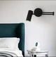Бра прикроватное поворотное черное 4632/1w BK - изображение 2