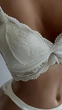 Комплект нижнего белья бюстгальтер и трусики New Style S/M белый (2-211) - изображение 2