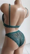 Комплект нижнего белья бюстгальтер и трусики New Style S/M зеленый (2-211) - изображение 5