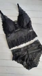 Комплект нижнего белья удлиненный топ и трусики New Style S/M черный (2-208) - изображение 7