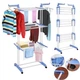 Многоярусная сушилка для одежды, складная сушилка для белья Garment rack with wheels - изображение 4