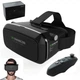 3D Очки виртуальной реальности VR Shinecon с Джойстиком пультом Blutooth Черные - изображение 1