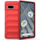 Силиконовый (TPU) чехол Deexe Terra Case для Google Pixel 7a - Red - изображение 1