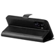 Классический чехол-книжка Deexe Book Type для Realme C55 - Black - изображение 4