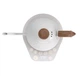 Чайник Brewista Artisan 600 мл. Gooseneck Variable Kettle, жемчужно-белый BA10VKVDE-PWW - изображение 2