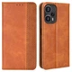 Чехол-книжка Deexe Retro Style для Xiaomi Poco F5 / Redmi Note 12 Turbo - Brown - изображение 1