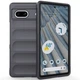 Силиконовый (TPU) чехол Deexe Terra Case для Google Pixel 7a - Dark Grey - изображение 1