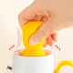 Емкость для масла 2в1 с силиконовой кисточкой Flora Oil Dispenser Bottle стеклянная бутылка диспенсер с ручкой 550мл Yellow - изображение 5