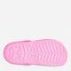 Chodaki dziecięce dla dziewczynki ocieplane Crocs Classic 207010-6SW 33-34 Różowe (191448894525) - obraz 5