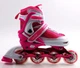 Ролики Caroman Sport Pink, размер 36-39, светящиеся колеса - изображение 5