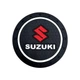 Антискользящий коврик в машину для подстаканника с логотипом Suzuki - изображение 2