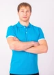 Футболка поло мужская TvoePolo однотонное XXXХL Бирюзовое (5718-08xxxхl) - изображение 3
