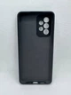 Чехол Silicone Cover Full для Samsung Galaxy A73 Черный - изображение 2