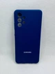 Чехол Silicone Cover Full для Samsung Galaxy A32 4G Синий - изображение 1