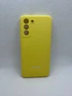 Чехол Silicone Cover Full для Samsung Galaxy S21 Желтый - изображение 1
