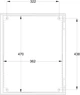 Шафа IDE GLASS з поліестеру 600 x 500 x 230 мм IP66 (POL605023) - зображення 8