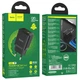 Сетевое зарядное устройство Hoco N28 Founder PD20W+QC3.0 charger Black - изображение 2