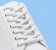Шнурки для спортивной обуви Two Laces плоские объемные 6 мм, длина 100 см, белый (58594471) - изображение 5