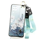 Чехол Lanyard для Samsung Galaxy M32 / M325 бампер с ремешком Azure - изображение 1