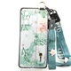 Чехол Lanyard для Xiaomi Redmi Note 10 Pro бампер с ремешком Turquoise - изображение 1