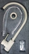 Кухонная гранитная прямоугольная мойка Valetti 24L 78х50см Бежевая + смеситель - изображение 4
