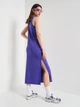 Платье миди летнее женское 4F Dress F049 4FSS23TDREF049-51S S Фиолетовое (5904698253548) - изображение 3