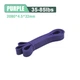 Резиновая петля для фитнеса BauTech 208 см 39 кг Фиолетовый (1012-251-03) - изображение 3