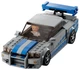 Конструктор LEGO Speed Champions Двойной форсаж Nissan Skyline GT-R (R34) 319 деталей (76917) - изображение 3