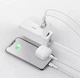Зарядний пристрій Baseus 2хUSB 10.5W Compact White (CCXJ010202) - зображення 8