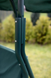 Садовые Качели до 200 кг Трехместные с Навесом Тентом Bonro Relax Green Зеленая Садовая Качеля для 3 Человек с Козырьком - изображение 5