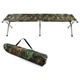 Раскладушка складная, раскладушка туристическая, ПВХ+терилен, цвет камуфляж + Чехол - изображение 1