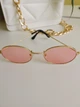Крутые солнцезащитные очки Honey Fashion Accessories золотистый/розовый (4-61) - изображение 2