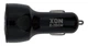 Автомобільний зарядний пристрій XON UniLink Type-C 20W (PD20) + QC3.0 + 5V/3.1A Black (CU2A1C20WB 3449) - зображення 5