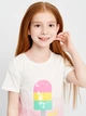 Детская футболка для девочки Minoti Cotton 2 38210JNR 98-104 см Разноцветная (5063025026276) - изображение 4