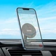 Держатель для мобильного автодержатель Hoco H13 Fine jade RING magnetic Car holder (center console) - изображение 2