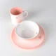 Тарілка обідня MBM HOME "Дитяча фантазія" KP-46 PINK 20 см рожева - зображення 5