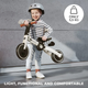 Триколісний велосипед KinderKraft 4TRIKE 3 в 1 Silver Grey (5902533922413) (KR4TRI22GRY0000) - зображення 16