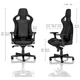 Кресло игровое Noblechairs Epic Gaming Black Edition (NBL-PU-BLA-004) - изображение 8