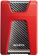 Dysk twardy ADATA DashDrive Durable HD650 1TB AHD650-1TU31-CRD 2.5" USB 3.1 Zewnętrzny Red - obraz 1