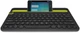 Клавіатура бездротова Logitech Multi-Device Keyboard K480 Bluetooth DEU Black (920-006350) - зображення 3
